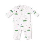 Angel Dear Angel Dear Polo Romper Bamboo Viscose Baby Outfit Cozy - Apparel & Accessories > Clothing > Baby & Toddler Clothing > Baby One-Pieces 307