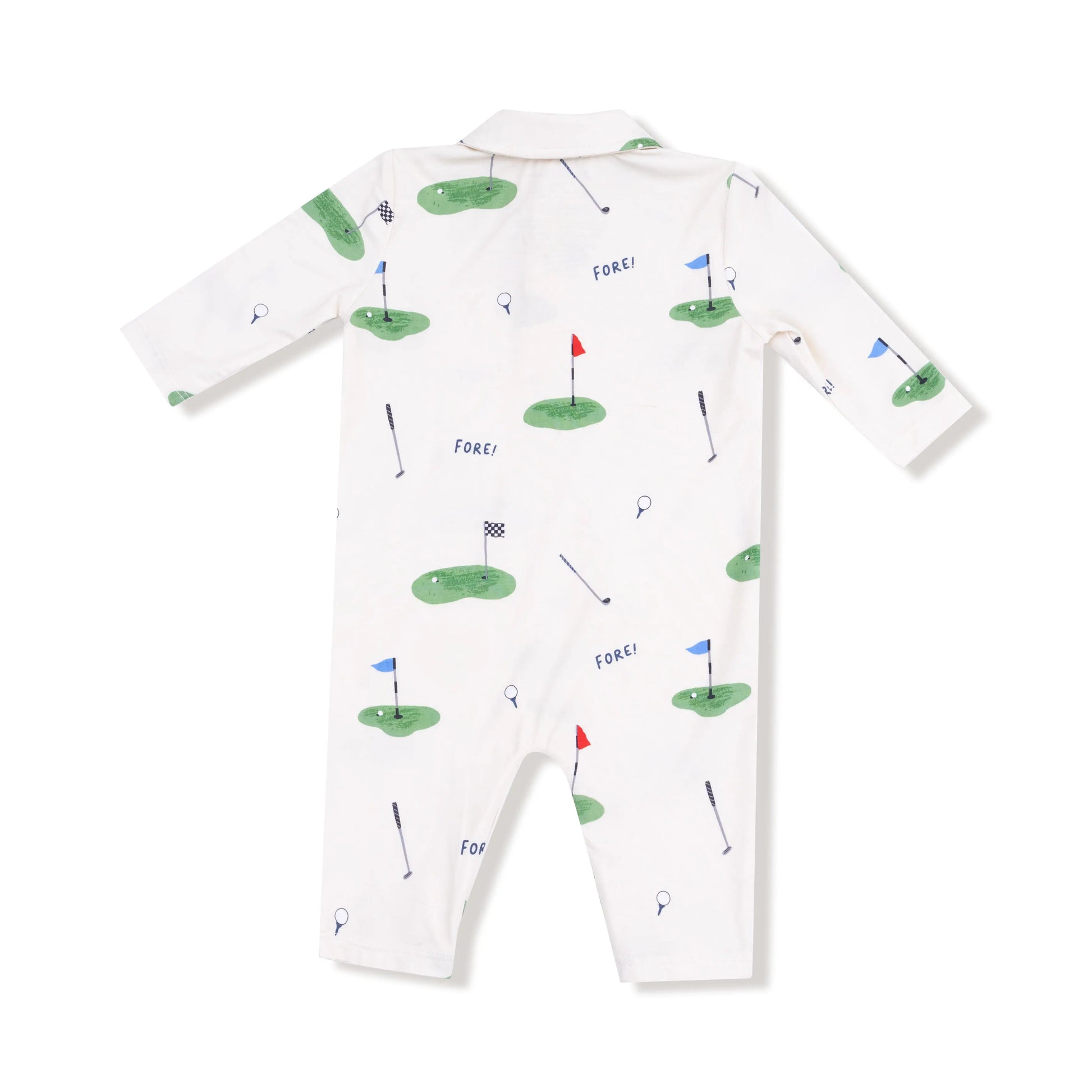 Angel Dear Polo Romper Bamboo Viscose Baby Outfit Cozy Angel Dear Everetts Place: Online Boutique