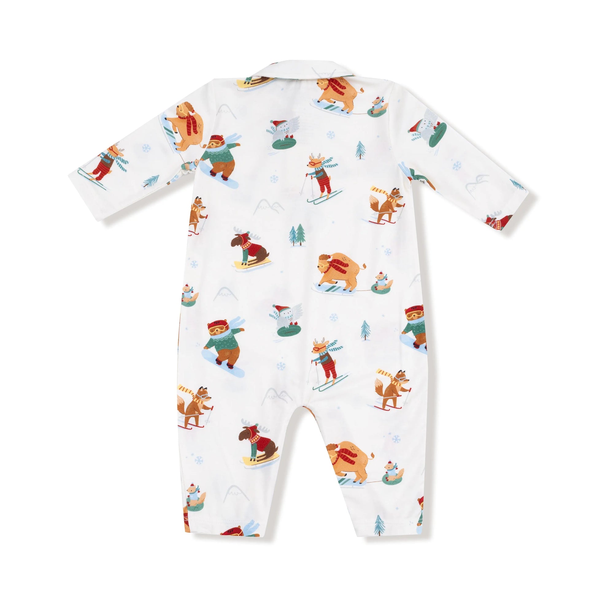 Angel Dear Polo Romper Soft Viscose Bamboo Cozy Baby Outfit Angel Dear Everetts Place: Online Boutique