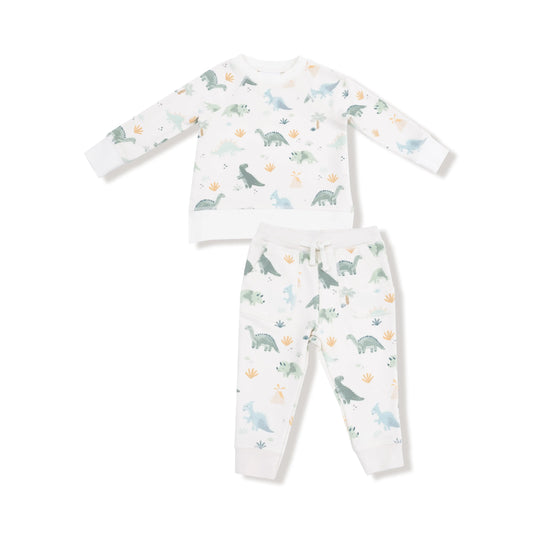 Angel Dear Raglan Sweatshirt And Jogger Set Organic Cotton Angel Dear Everetts Place: Online Boutique
