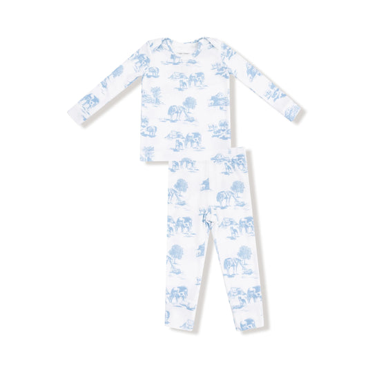 Angel Dear Ribbed Modal Baby Loungewear Set Pajamas Angel Dear Everetts Place: Online Boutique