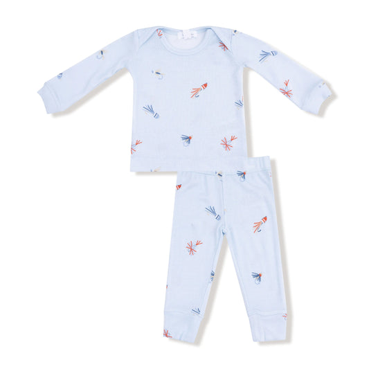 Angel Dear Ribbed Modal Loungewear Set for Babies Cozy Angel Dear Everetts Place: Online Boutique