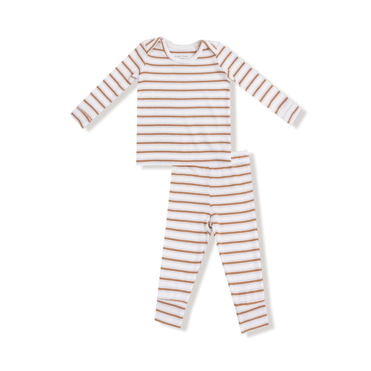 Angel Dear Ribbed Modal Loungewear Set for Kids Pajamas Angel Dear Everetts Place: Online Boutique