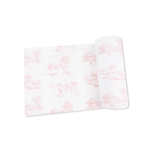 Angel Dear Ribbed Modal Swaddle Blanket 45x45 Inches Angel Dear Everetts Place: Online Boutique