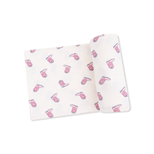 Angel Dear Ribbed Modal Swaddle Blanket 45x45 Inches Angel Dear Everetts Place: Online Boutique