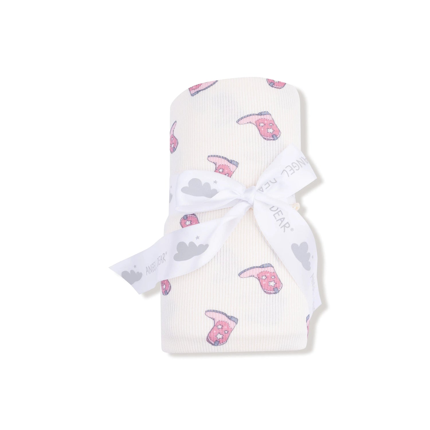 Angel Dear Angel Dear Ribbed Modal Swaddle Blanket 45x45 Inches - Baby & Toddler > Swaddling & Receiving Blankets > Swaddling Blankets 476
