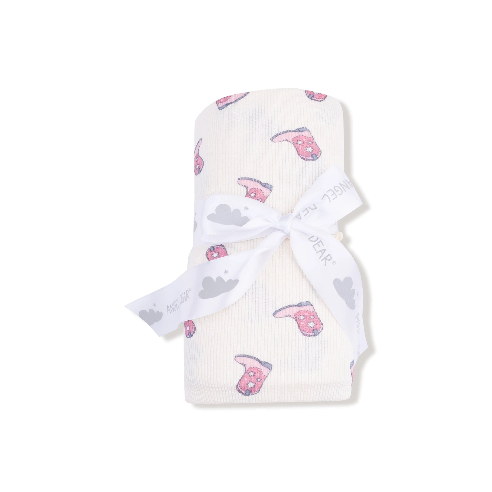 Angel Dear Ribbed Modal Swaddle Blanket 45x45 Inches Angel Dear Everetts Place: Online Boutique