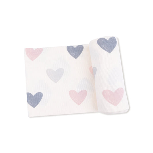 Angel Dear Ribbed Modal Swaddle Blanket 45x45 Inches Angel Dear Everetts Place: Online Boutique