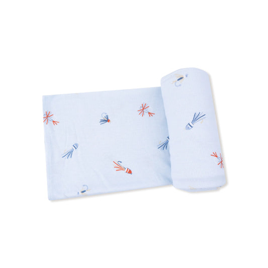 Angel Dear Ribbed Modal Swaddle Blanket 45x45 Inches Angel Dear Everetts Place: Online Boutique