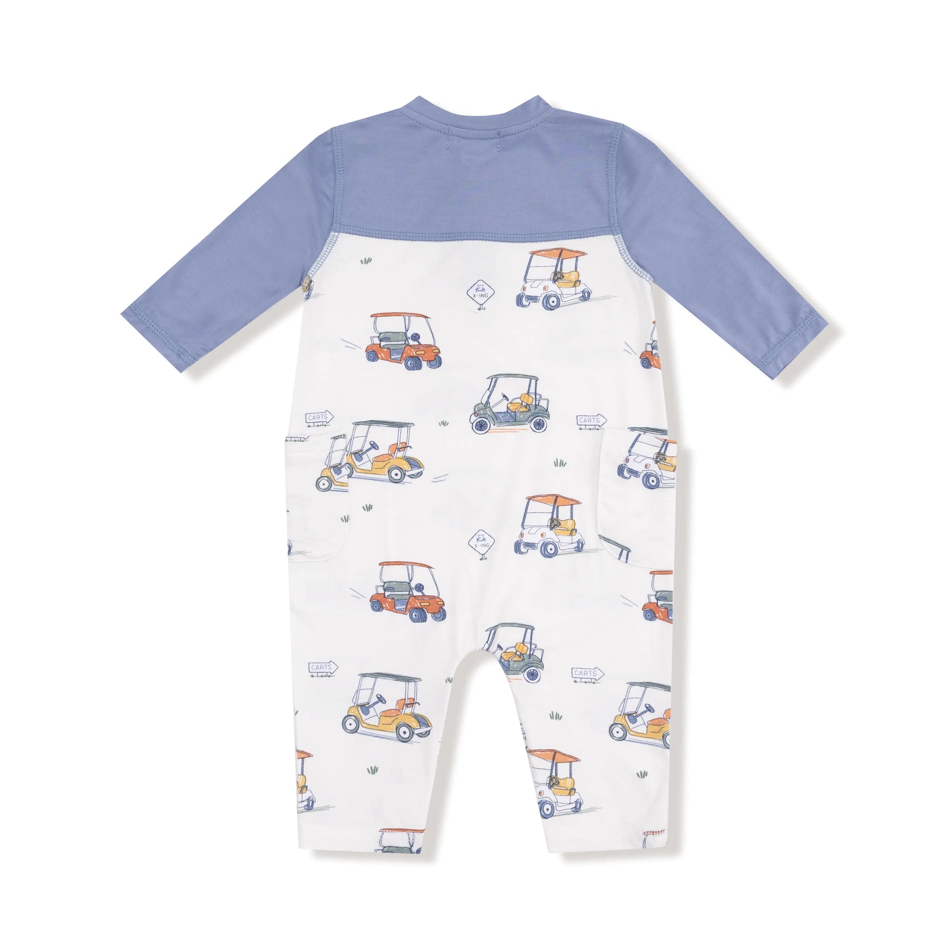 Angel Dear Romper With Contrast Sleeves For Cozy Play Angel Dear Everetts Place: Online Boutique
