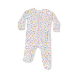 Angel Dear Angel Dear Ruffle Back Two Way Zipper Footie Bamboo Cozy - Apparel & Accessories > Clothing > Baby & Toddler Clothing > Baby & Toddler Sleepwear 653
