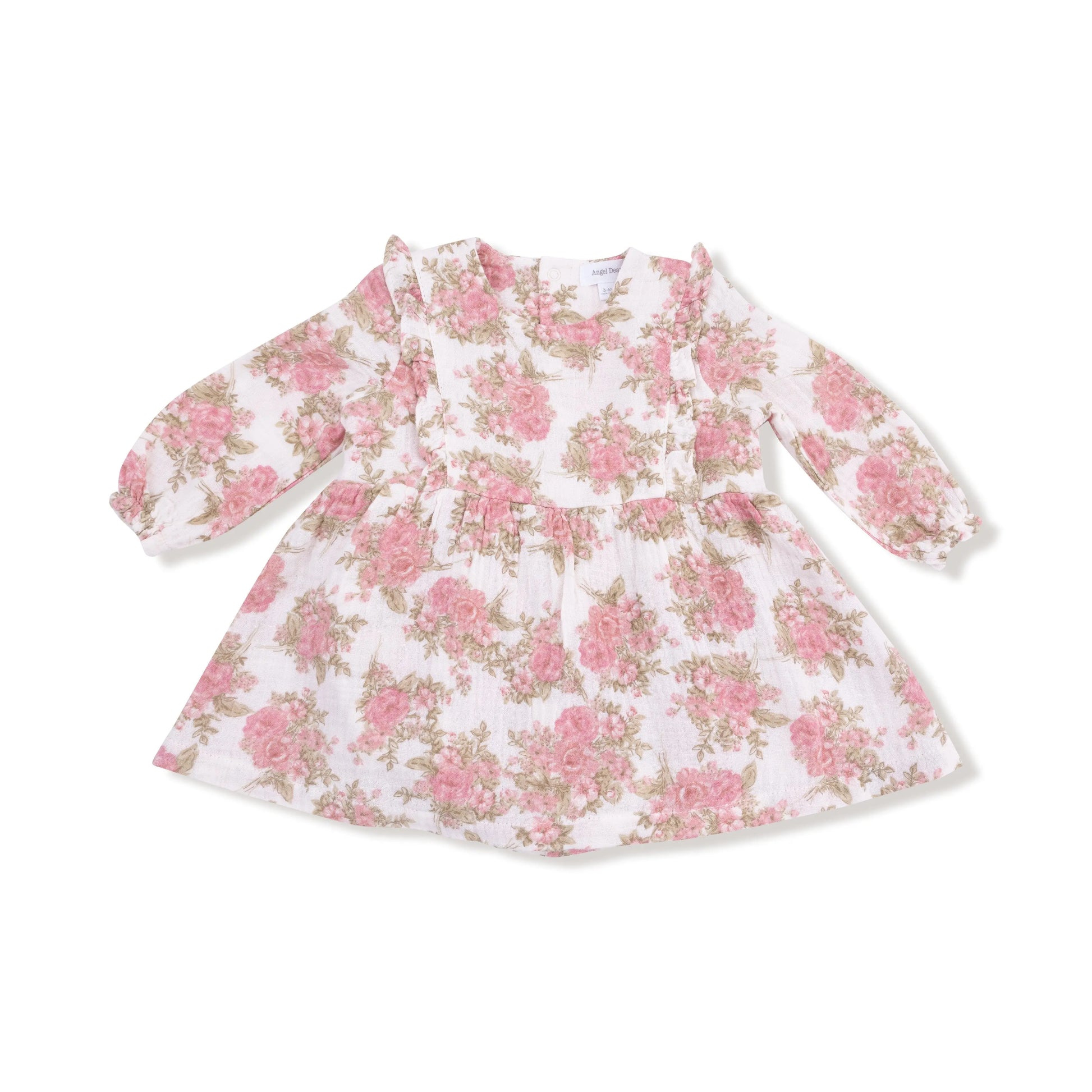 Angel Dear Ruffle Bubble Long Sleeve With Skirt One Piece Angel Dear Everetts Place: Online Boutique