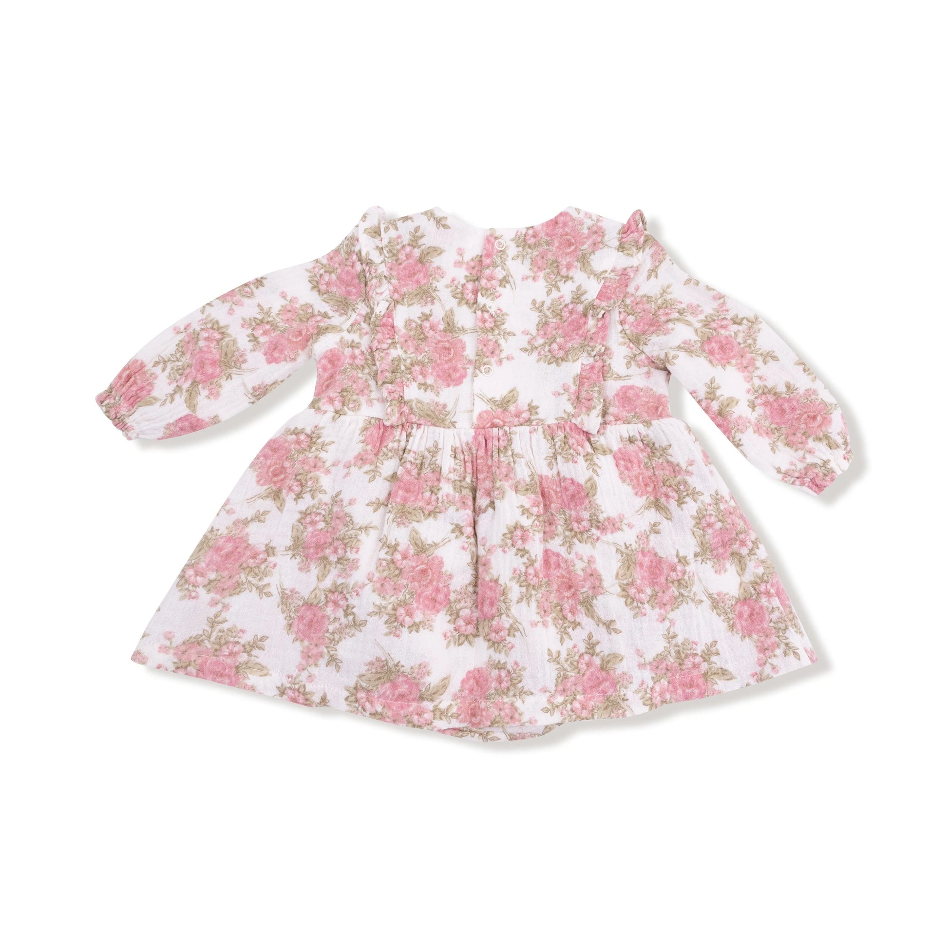 Angel Dear Ruffle Bubble Long Sleeve With Skirt One Piece Angel Dear Everetts Place: Online Boutique