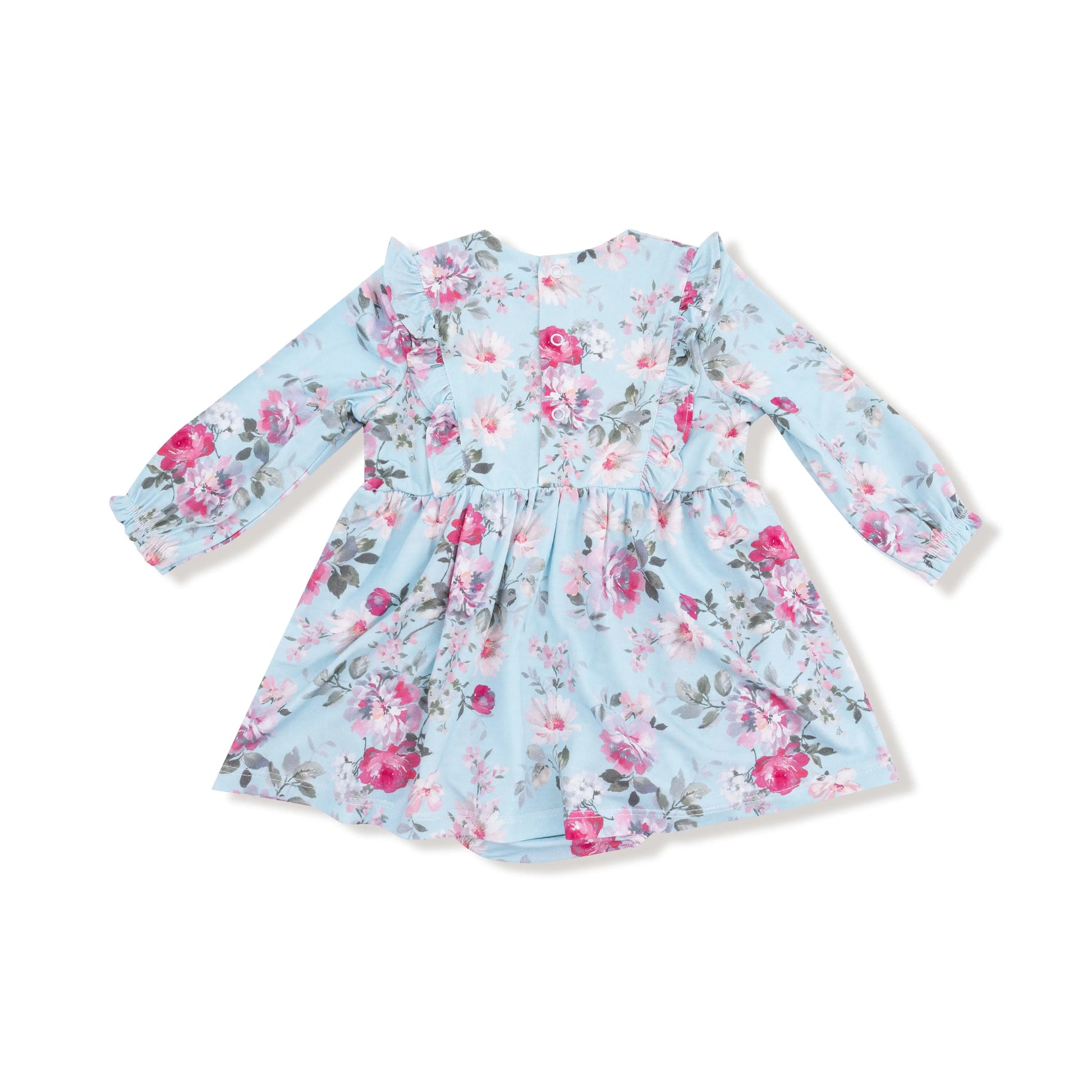 Angel Dear Ruffle Long Sleeve Bodysuit Dress For Baby Angel Dear Everetts Place: Online Boutique