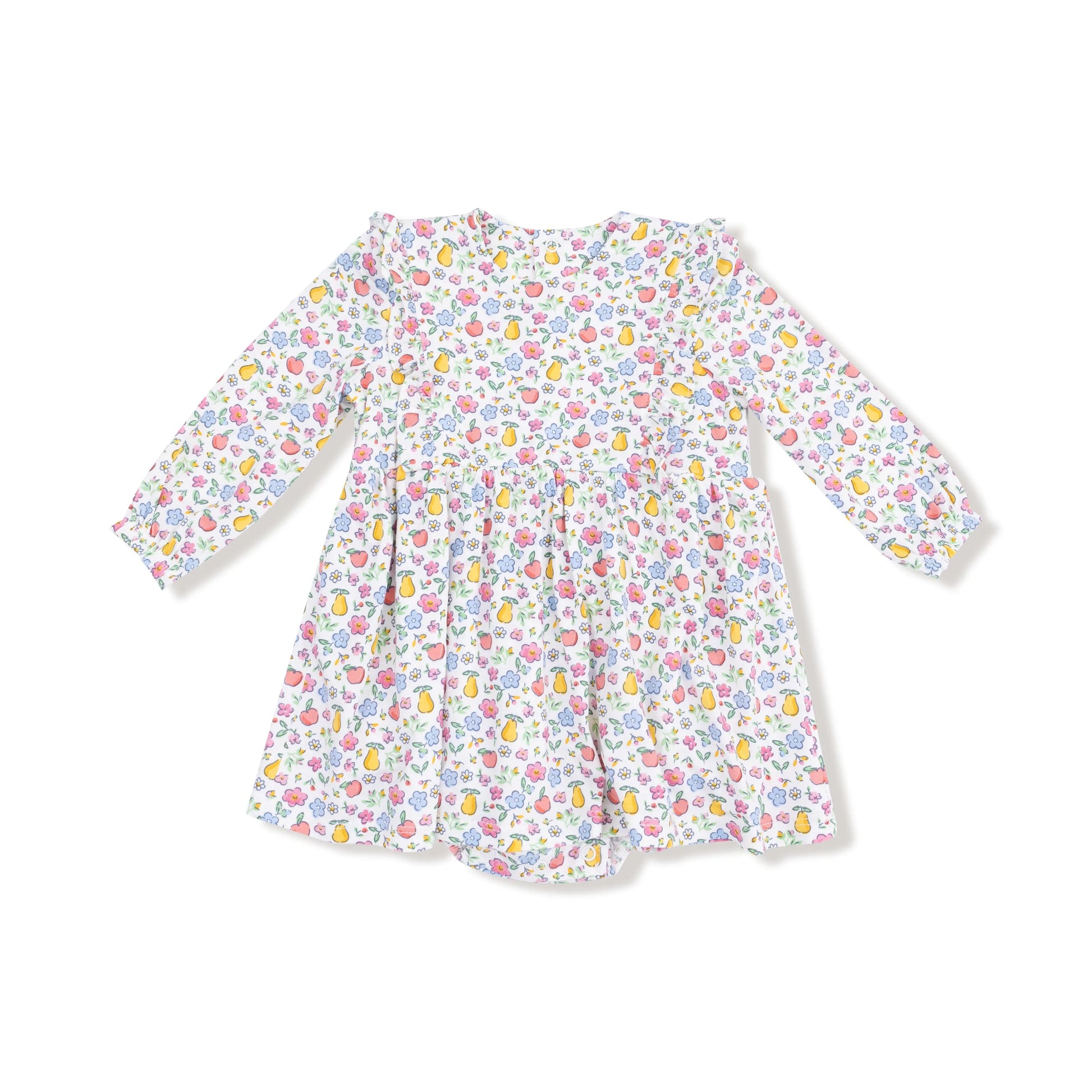 Angel Dear Ruffle Long Sleeve Bodysuit Dress For Fall Angel Dear Everetts Place: Online Boutique