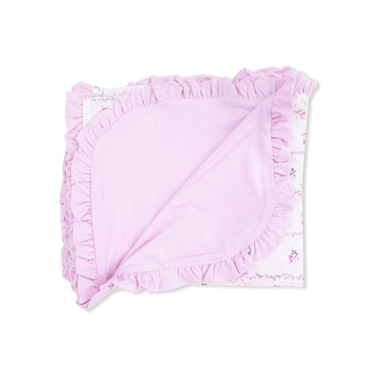 Angel Dear Ruffle Receiving Blanket Bamboo Viscose Soft Angel Dear Everetts Place: Online Boutique