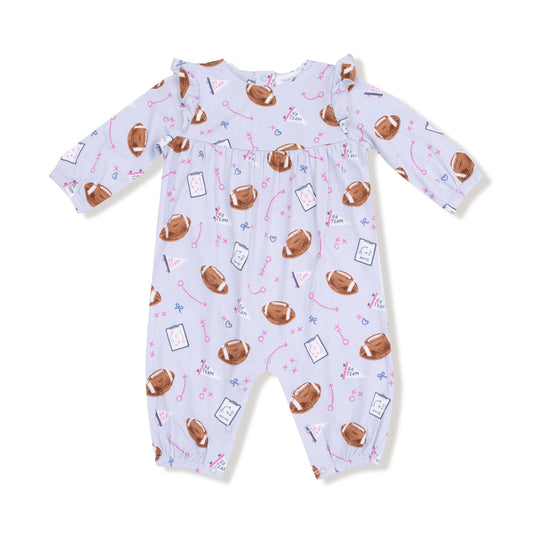 Angel Dear Ruffle Sleeve Baby Romper Bamboo Viscose Angel Dear Everetts Place: Online Boutique