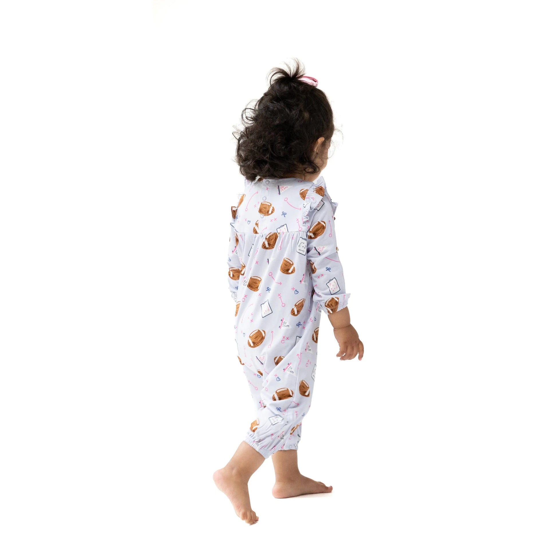 Angel Dear Ruffle Sleeve Baby Romper Bamboo Viscose Angel Dear Everetts Place: Online Boutique