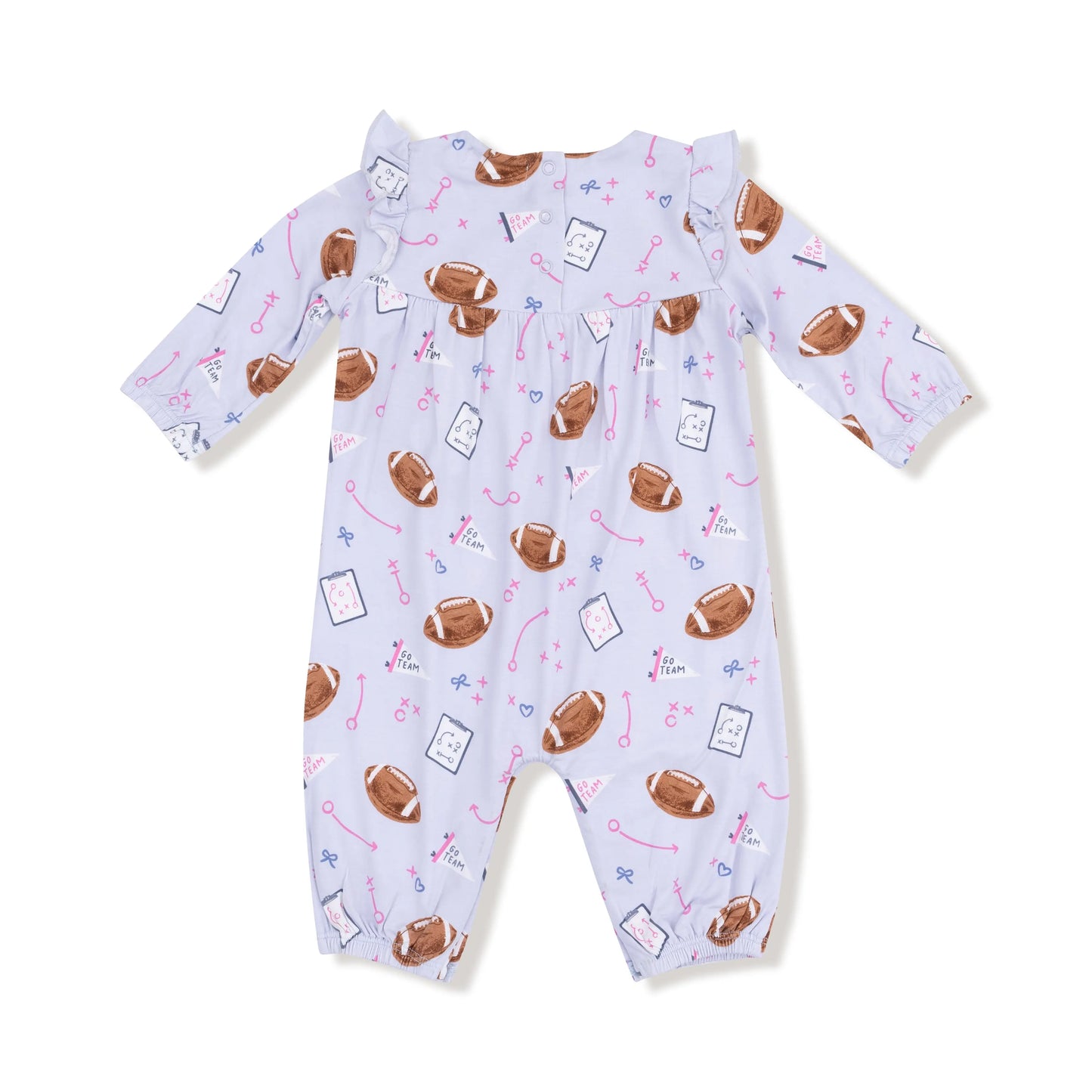 Angel Dear Ruffle Sleeve Baby Romper Bamboo Viscose Angel Dear Everetts Place: Online Boutique