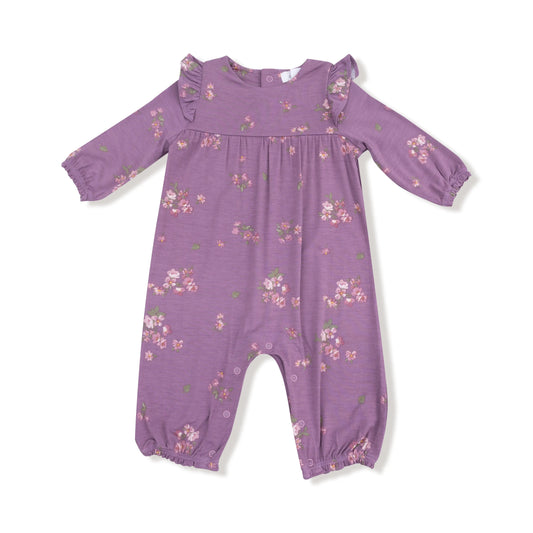 Angel Dear Ruffle Sleeve Baby Romper Soft Bamboo Viscose Angel Dear Everetts Place: Online Boutique