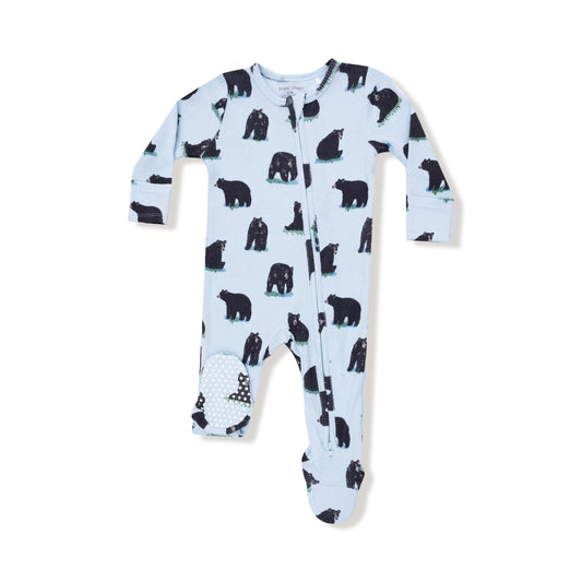 Angel Dear Signature 2 Way Zipper Footie Fold Over Cuffs Angel Dear Everetts Place: Online Boutique