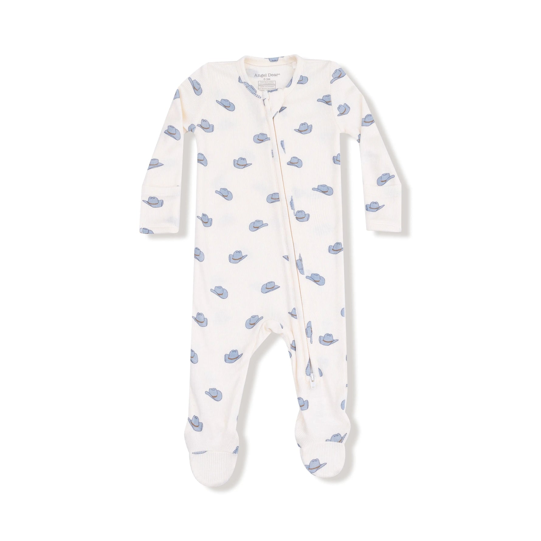Angel Dear Angel Dear Signature 2 Way Zipper Footie For Baby Comfort - Apparel & Accessories > Clothing > Baby & Toddler Clothing > Baby & Toddler Sleepwear 651