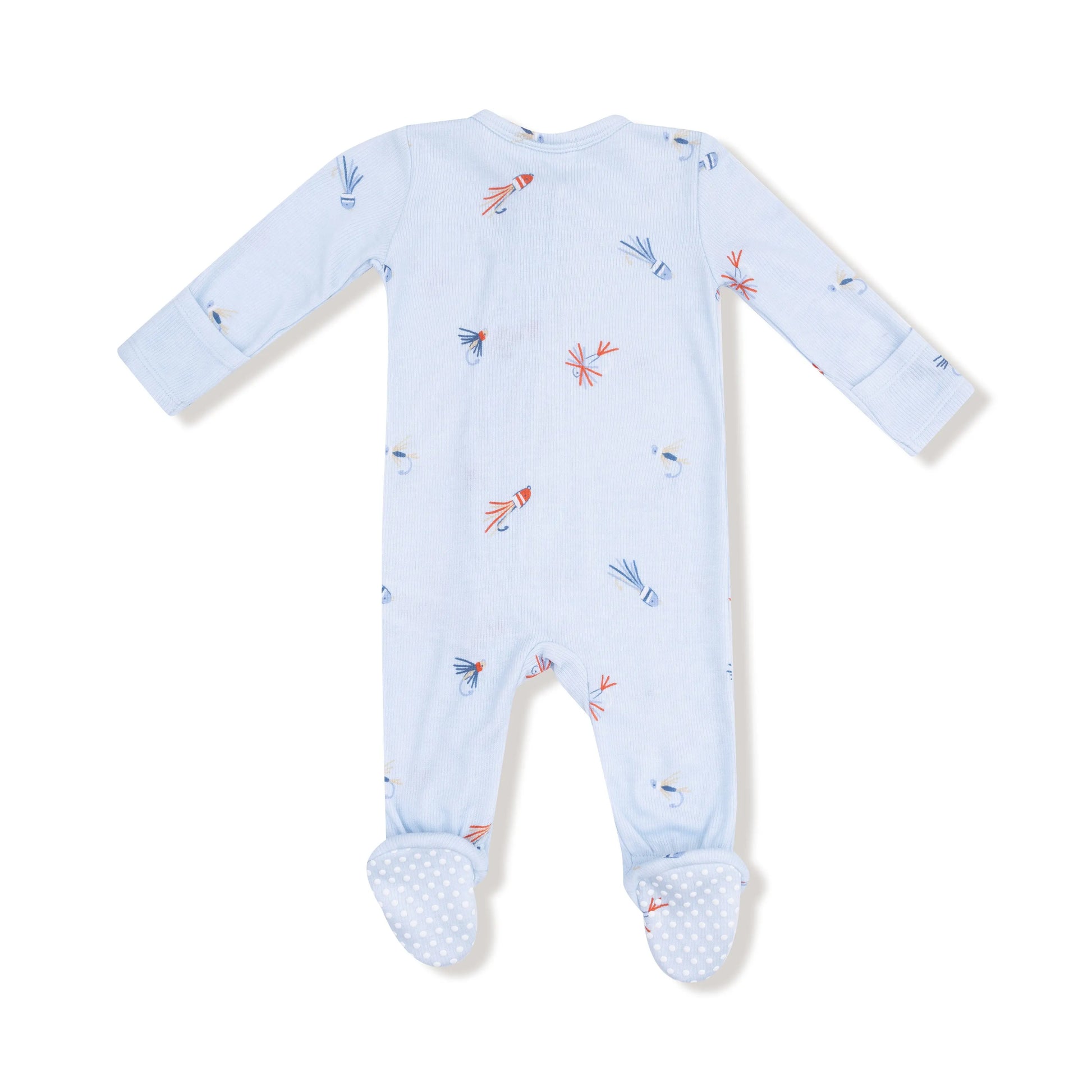 Angel Dear Signature Prints 2 Way Zipper Footie For Baby Angel Dear Everetts Place: Online Boutique