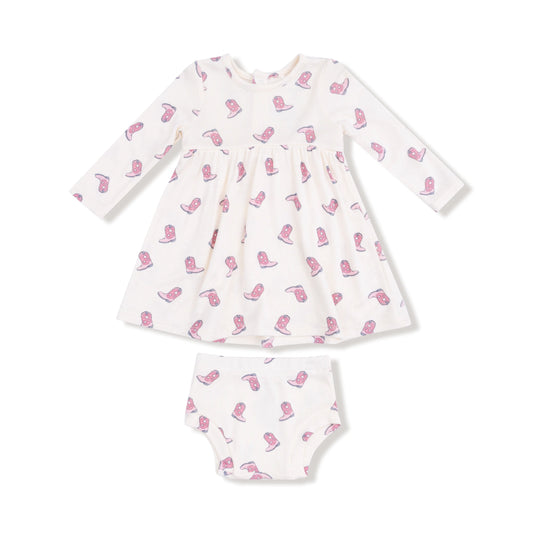 Angel Dear Simple Dress And Bloomer Set For Babies Everyday Angel Dear Everetts Place: Online Boutique