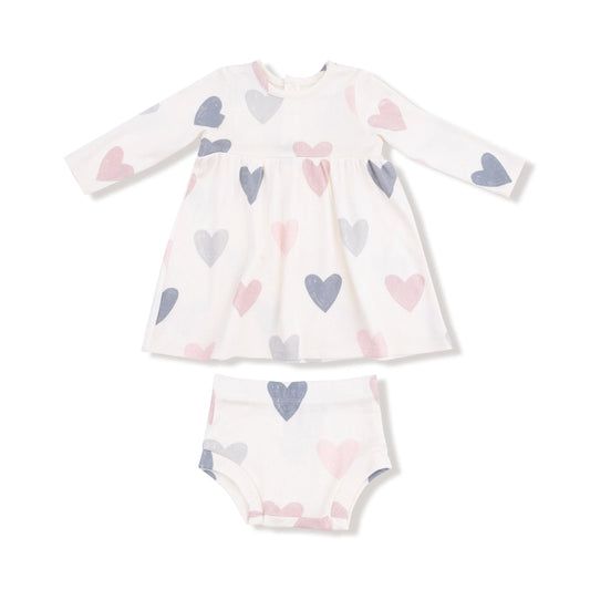 Angel Dear Simple Dress and Bloomer Set for Babies Online Angel Dear Everetts Place: Online Boutique