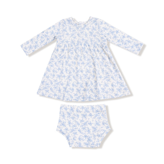 Angel Dear Simple Dress and Bloomer Set for Baby Girls Angel Dear Everetts Place: Online Boutique