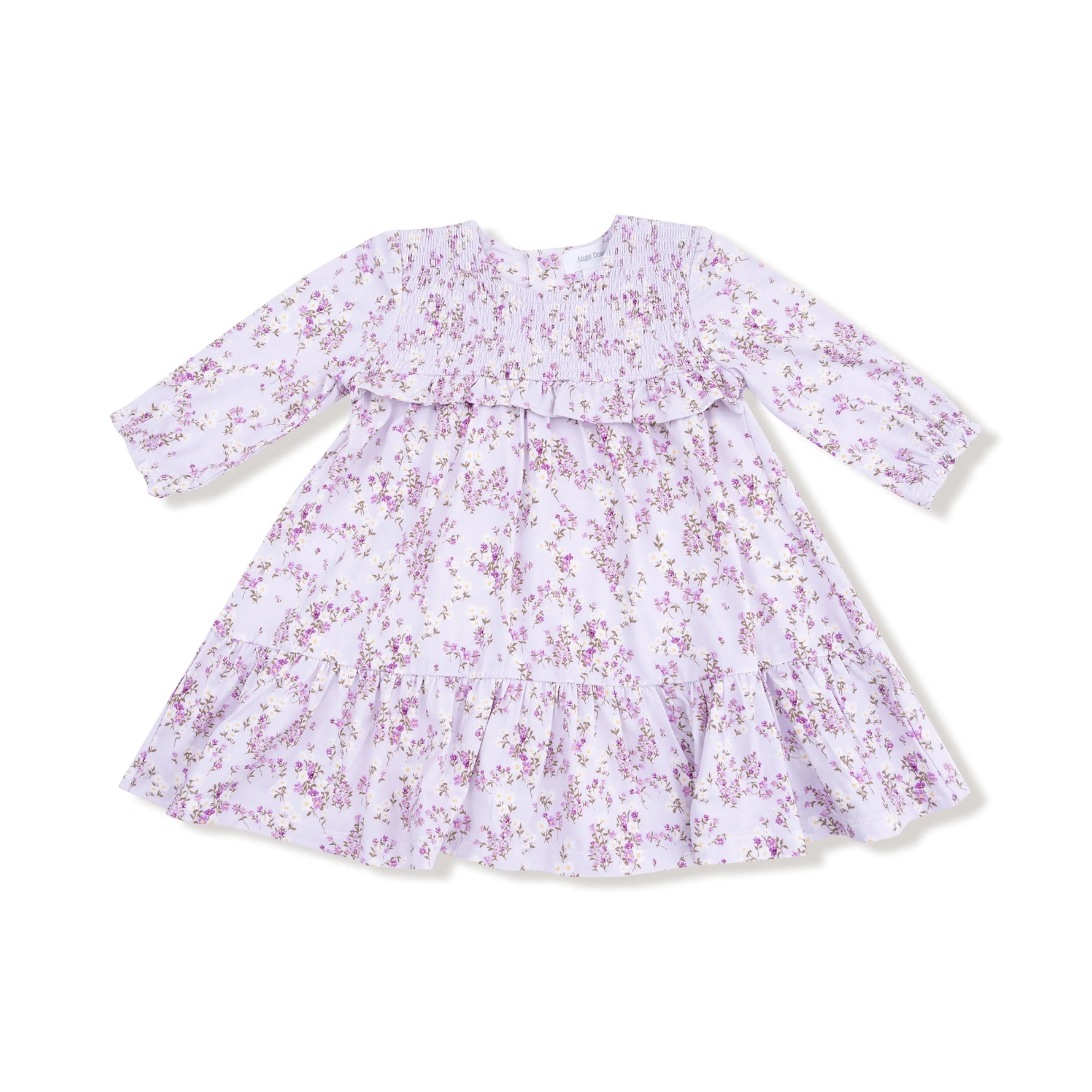 Angel Dear Angel Dear Smocked Ruffle Dress and Leggings Set for Girls - Apparel & Accessories > Clothing > Baby & Toddler Clothing > Baby & Toddler Dresses 523