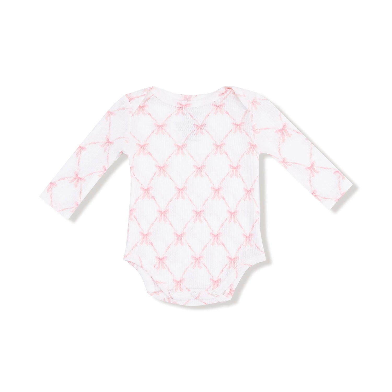 Angel Dear Angel Dear Thermal Waffle Lap Shoulder Long Sleeve Bodysuit - Apparel & Accessories > Clothing > Baby & Toddler Clothing > Baby One-Pieces 147