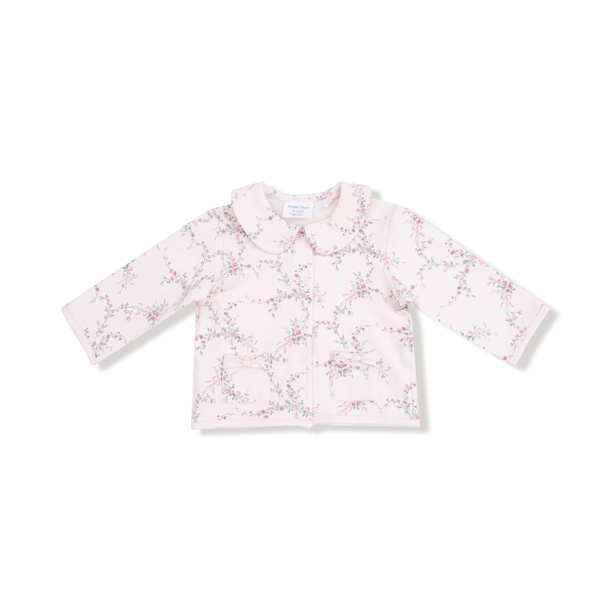 Angel Dear Tweed Style Jacket With Bow Pockets For Toddlers Angel Dear Everetts Place: Online Boutique