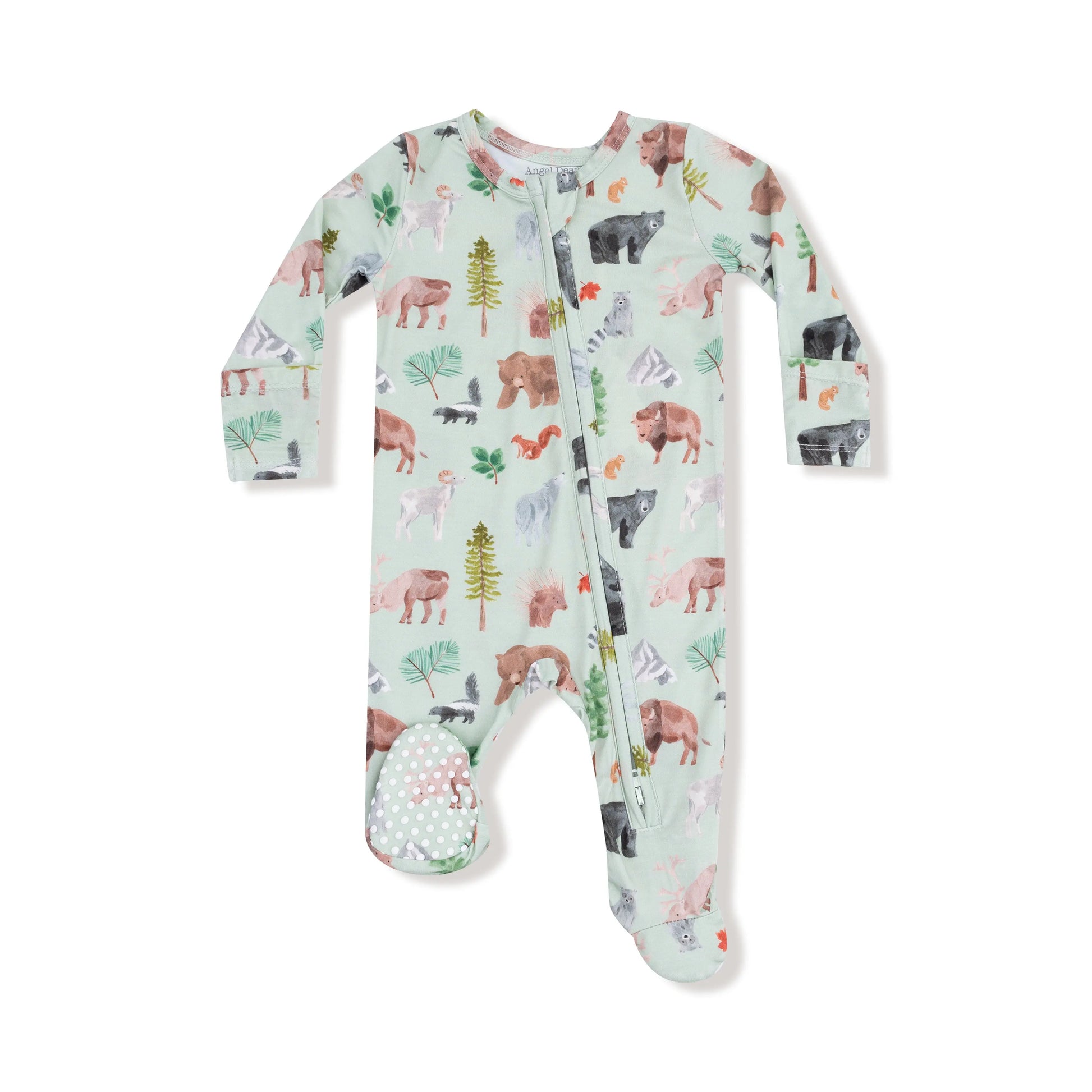 Angel Dear Two Way Zipper Footie Baby Sleep Suit Cozy Angel Dear Everetts Place: Online Boutique