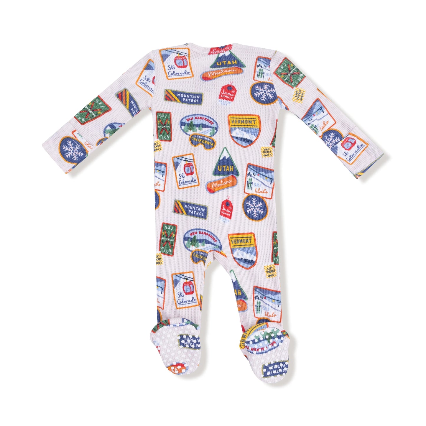 Angel Dear Two Way Zipper Footie For Baby Sleepwear Angel Dear Everetts Place: Online Boutique