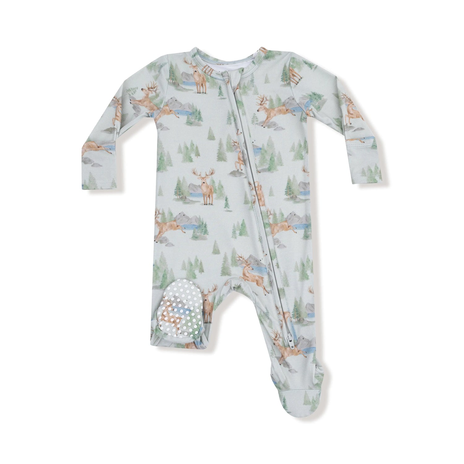 Angel Dear Angel Dear Two Way Zipper Footie For Baby Soft Bamboo - Apparel & Accessories > Clothing > Baby & Toddler Clothing > Baby & Toddler Sleepwear 651