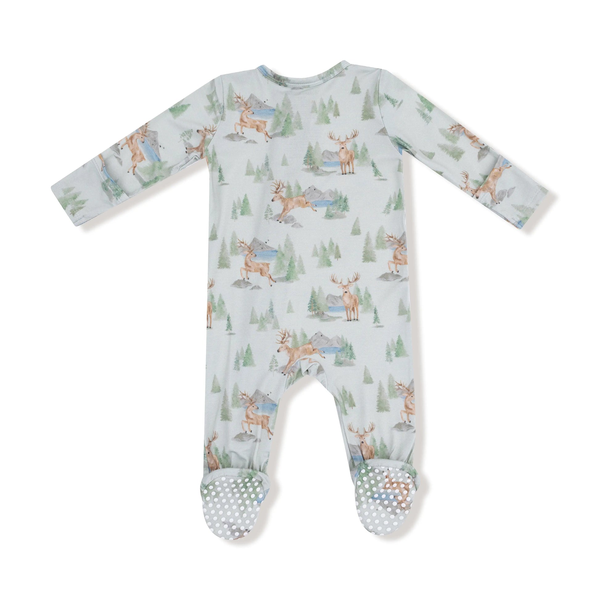 Angel Dear Two Way Zipper Footie For Baby Soft Bamboo Angel Dear Everetts Place: Online Boutique
