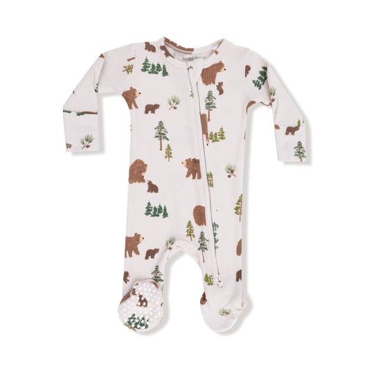 Angel Dear Two Way Zipper Footie For Newborns Sleepwear Angel Dear Everetts Place: Online Boutique