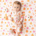 Angel Dear Angel Dear Two Way Zipper Ruffle Back Footie Cozy Bamboo - Apparel & Accessories > Clothing > Baby & Toddler Clothing > Baby & Toddler Sleepwear 653
