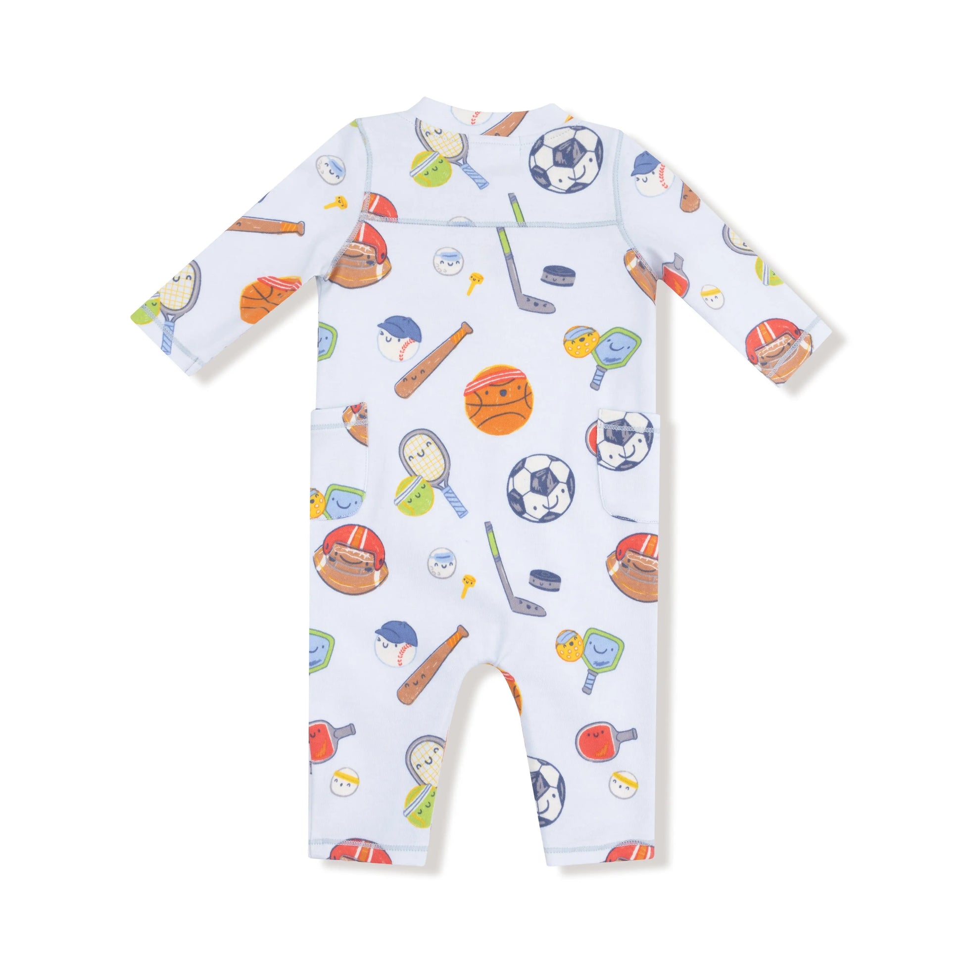 Angel Dear Uni Romper Henley Neckline Baby Outfit Essential Angel Dear Everetts Place: Online Boutique