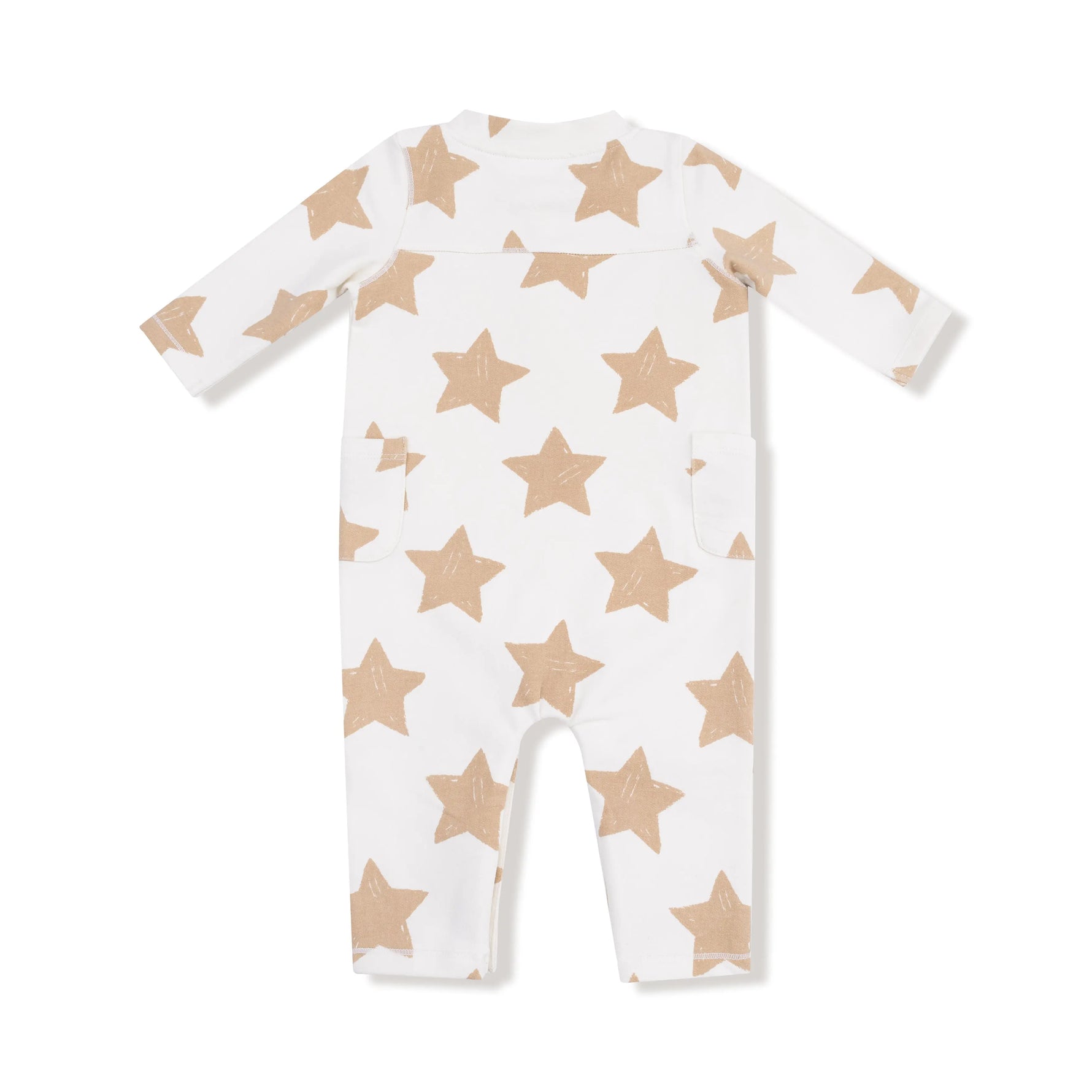 Angel Dear Angel Dear Uni Romper Henley Neckline Cozy Fall Winter - Apparel & Accessories > Clothing > Baby & Toddler Clothing > Baby One-Pieces 106