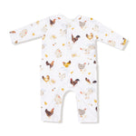 Angel Dear Angel Dear Uni Romper Henley Neckline Cozy For Fall Winter - Apparel & Accessories > Clothing > Baby & Toddler Clothing > Baby One-Pieces 106