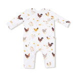 Angel Dear Angel Dear Uni Romper Henley Neckline Cozy For Fall Winter - Apparel & Accessories > Clothing > Baby & Toddler Clothing > Baby One-Pieces 106