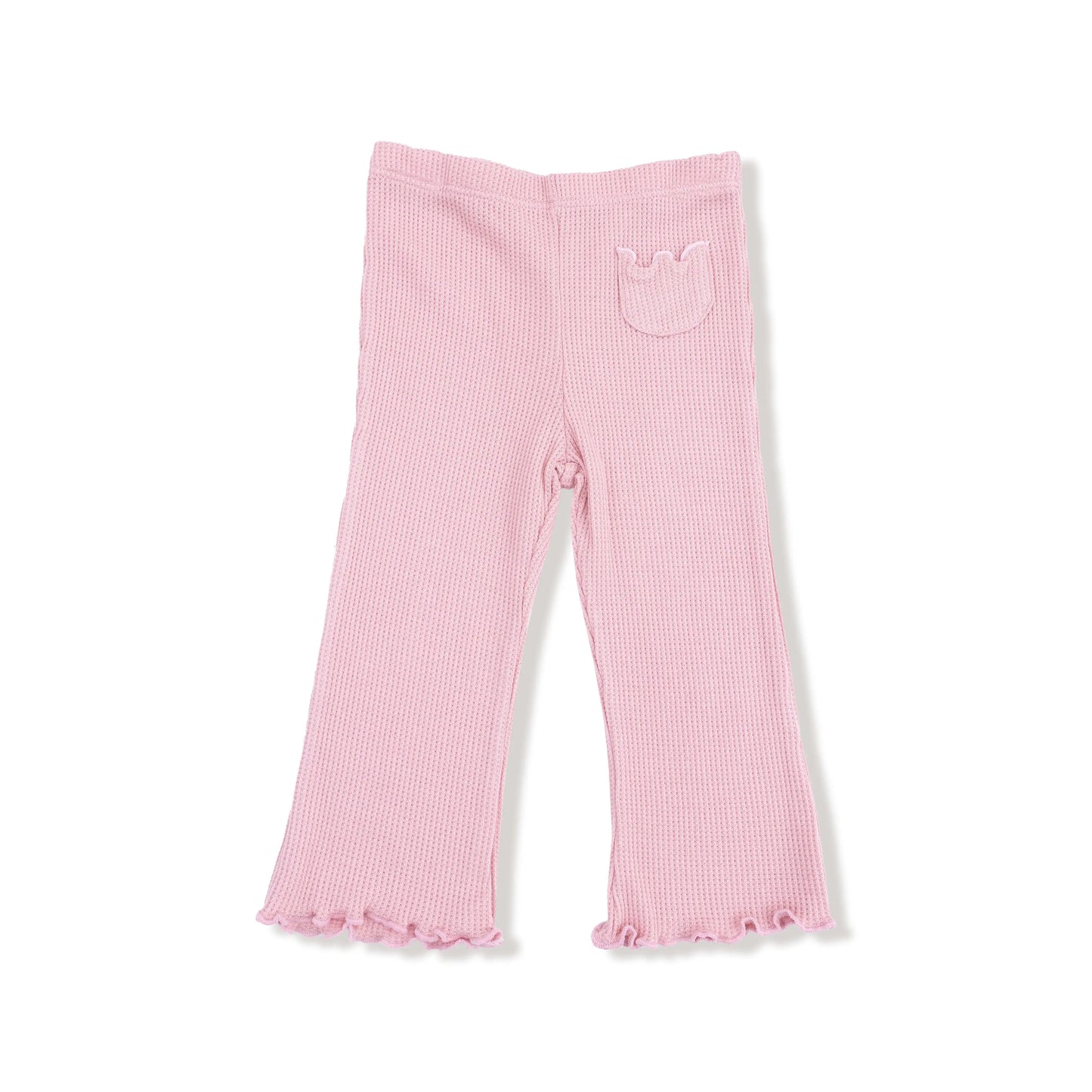 Angel Dear Angel Dear Waffle Pullover With Ruffle Bow And Leggings - Apparel & Accessories > Clothing > Baby & Toddler Clothing > Baby & Toddler Outfits 936S