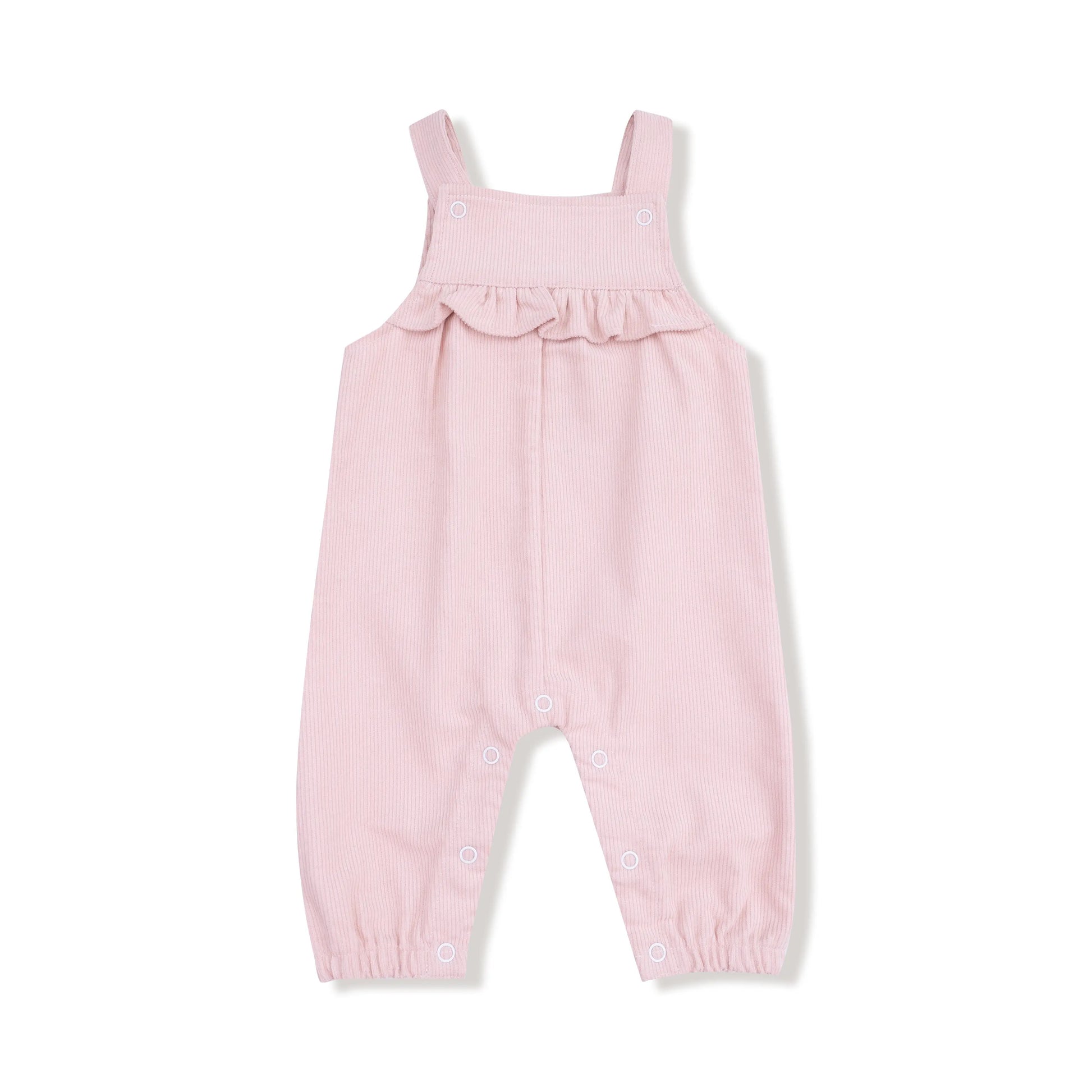 Angel Dear Angel Dear Yoke Ruffle Corduroy Overall For Babies - Apparel & Accessories > Clothing > Baby & Toddler Clothing > Baby & Toddler Outfits 533
