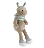 Ant Aron plush stuffed animal with a friendly face, about 11 inches tall