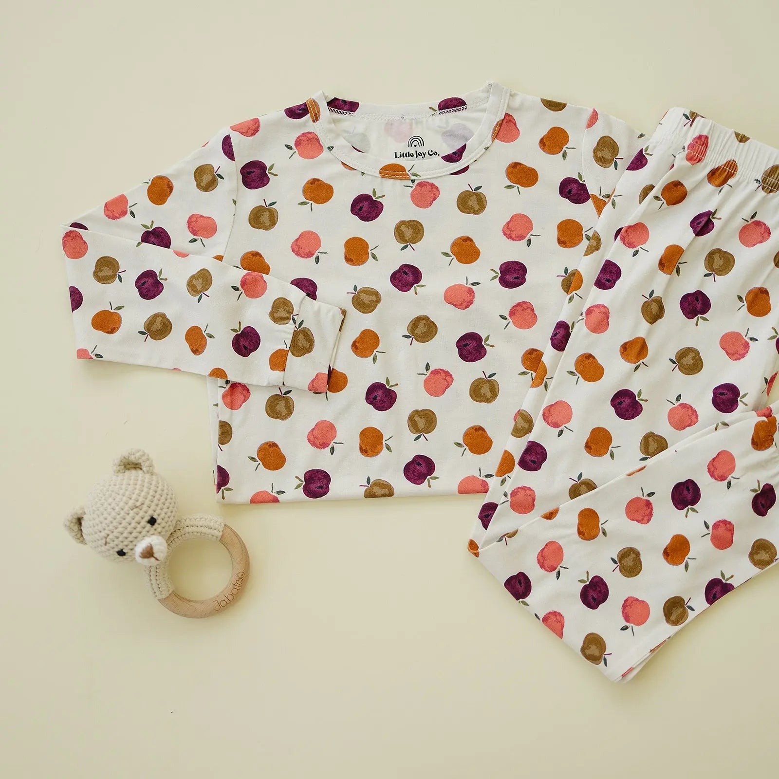 Apple of My Eye 2pc Bamboo Pajamas Ultra Soft Kids Set Little Joy Co. Everetts Place: Online Boutique