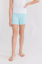 Mila & Rose ® Aqua Twirl Shorts For Layering High Waisted Girls Everyday - Apparel & Accessories > Clothing > Shorts Twirl Shorts
