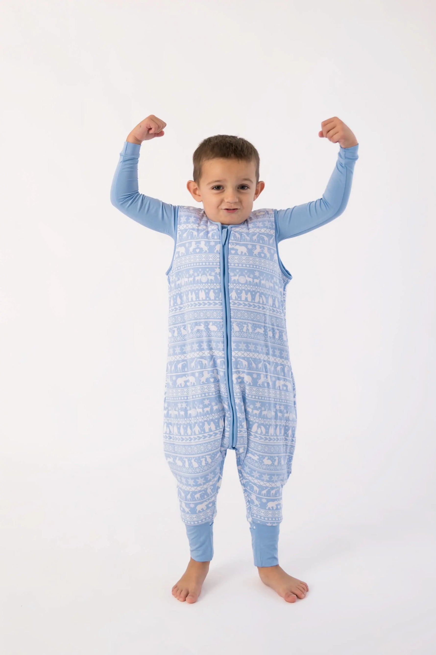Bubble Baby Arctic Fair Isle | Lounge Suit 3.0 TOG - 