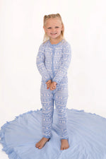 Bubble Baby Arctic Fair Isle | Snap Romper - 